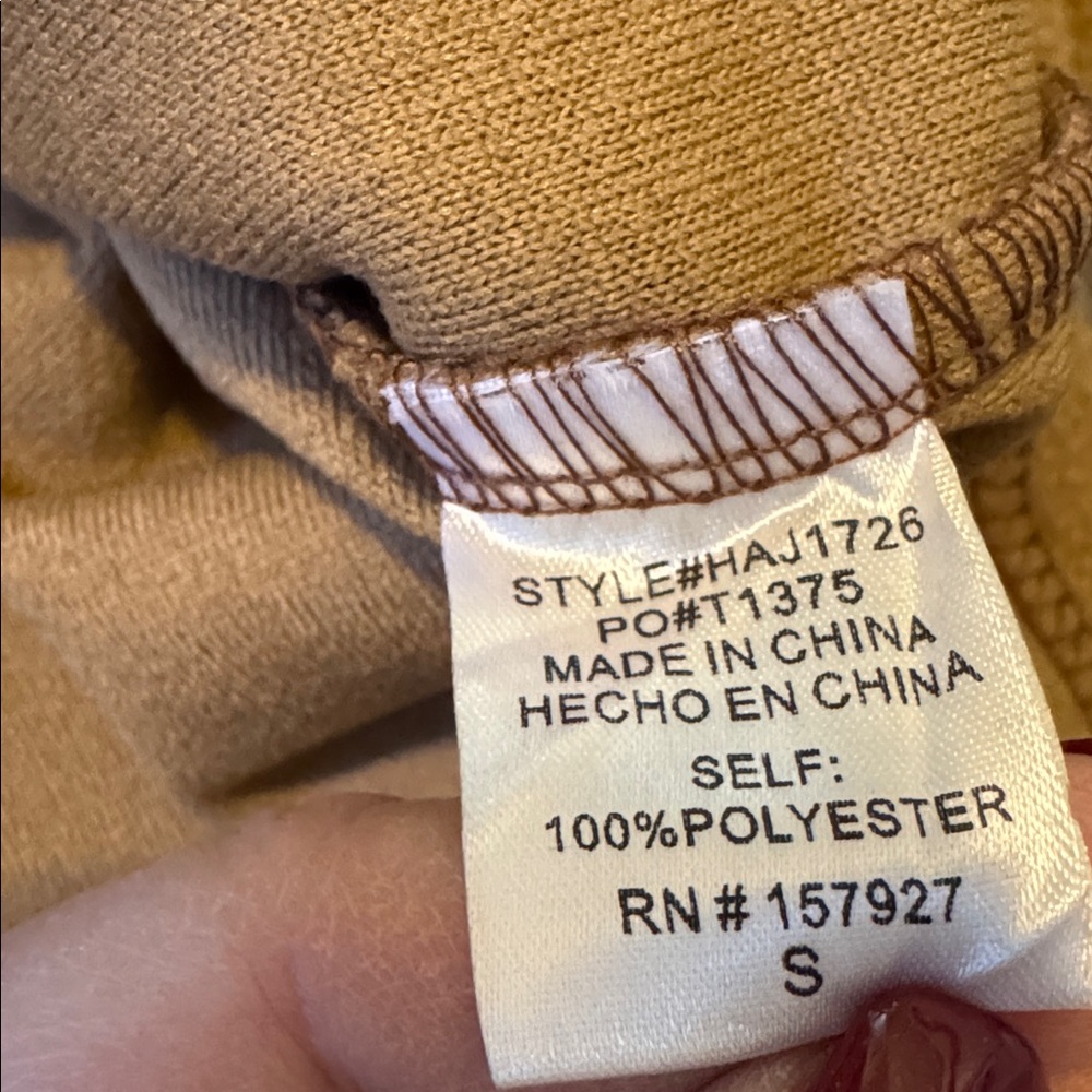 Camel Utility Shacket - Picture 3 of 5